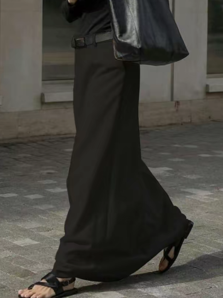 HALEY CONTOUR DRAPE SKIRT