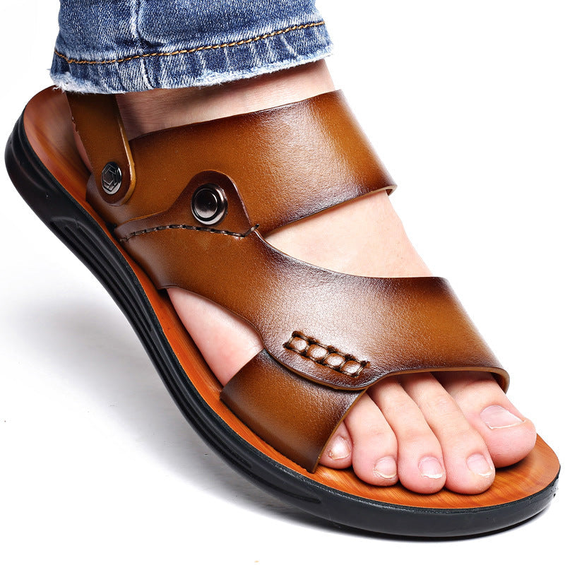 MARLOW LEATHER SANDALS