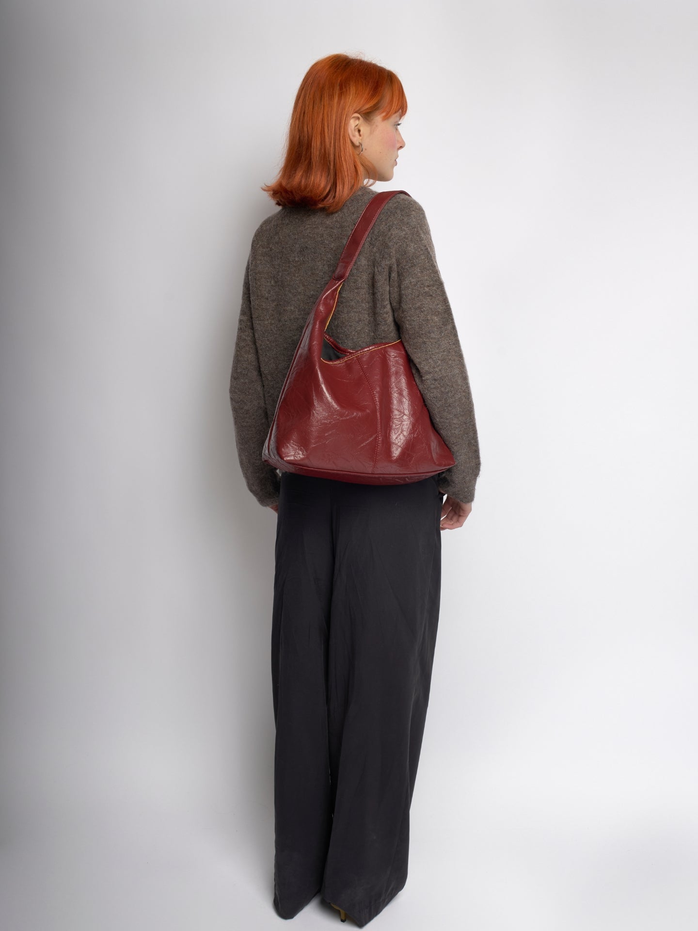 Distressed Leather Scarlett Tote – By Valora Designs