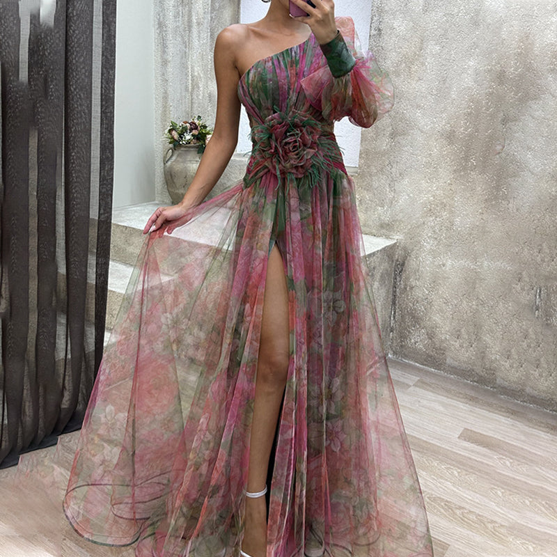 🌸Summer Specials💐 Women's Tulle Irregular Gown Dresses