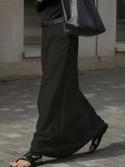 HALEY CONTOUR DRAPE SKIRT