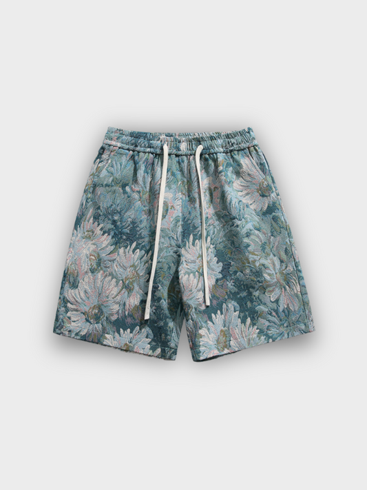 Valora Tapestry Floral Shorts