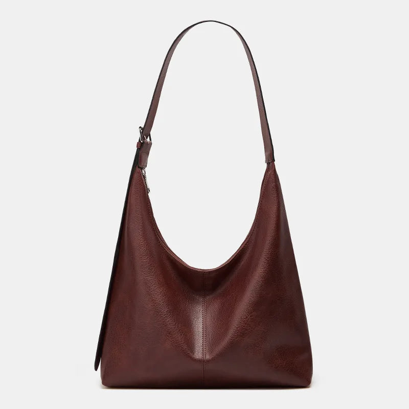 NOLA Retro Large Capaci Tote Bag, Women's Simple Casual Underarm Bag
