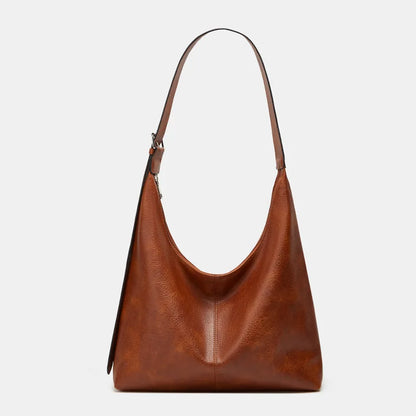NOLA Retro Large Capaci Tote Bag, Women's Simple Casual Underarm Bag