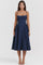 Celine Corset Midi Dress
