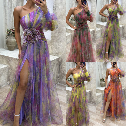 🌸Summer Specials💐 Women's Tulle Irregular Gown Dresses
