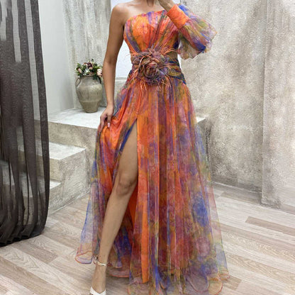 🌸Summer Specials💐 Women's Tulle Irregular Gown Dresses